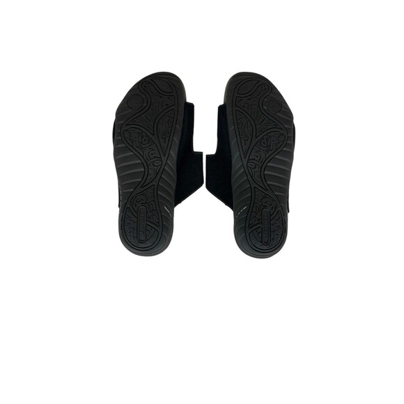 J‎ Sport Jambu Carina Style Size 7.5M Black Leather Slide Sandals Double Buckle - Picture 7 of 9